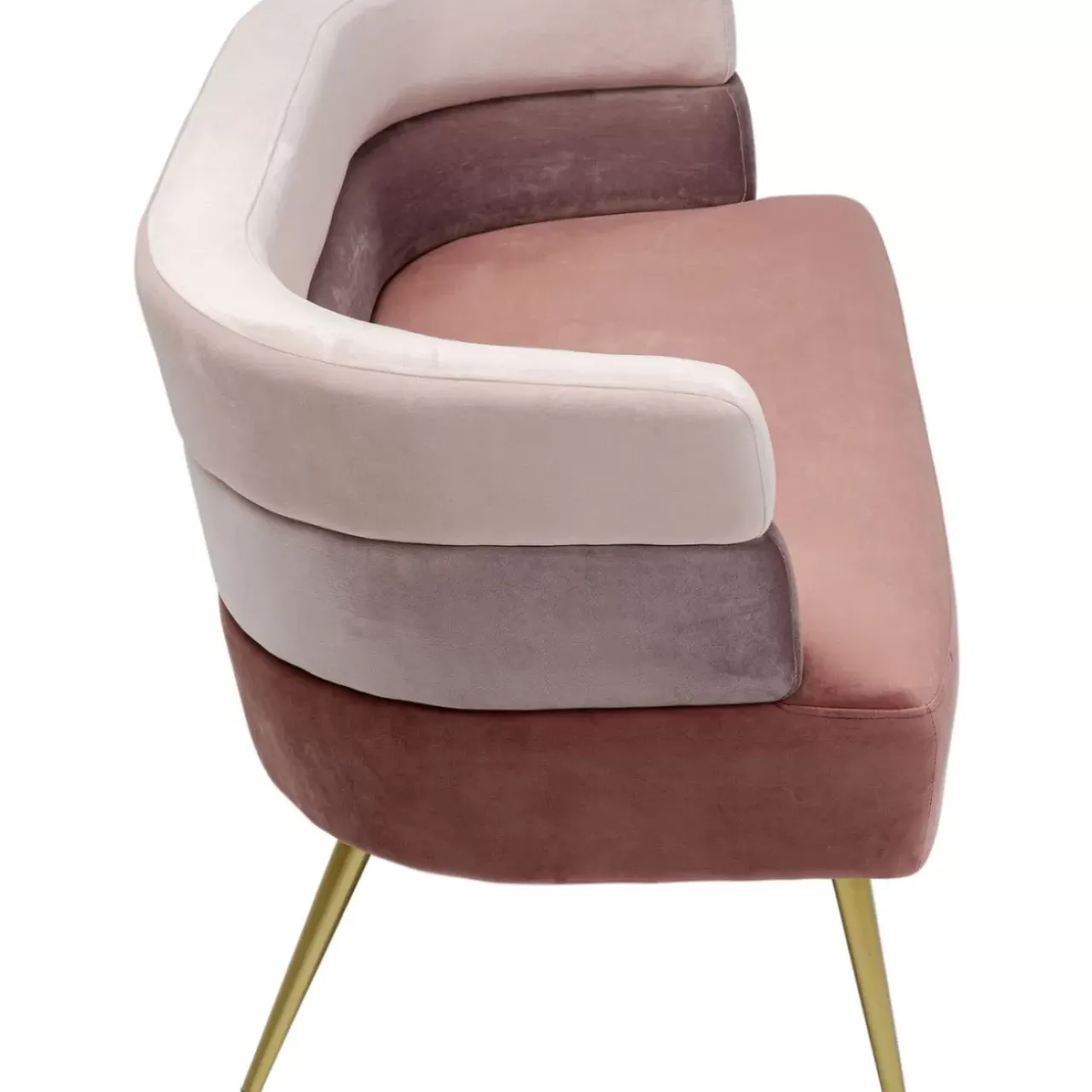 Sofas & Couches-KARE Design Sofa Sandwich 2-Sitzer Rosa