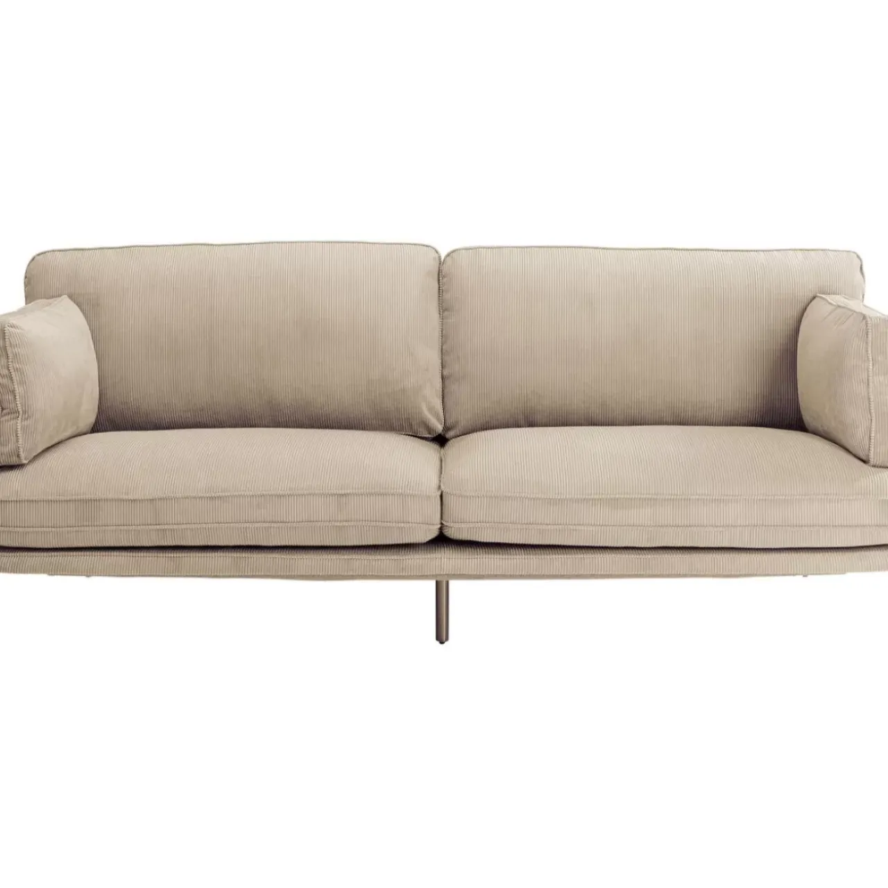 Sofas & Couches-KARE Design Sofa Shirly 3-Sitzer Creme
