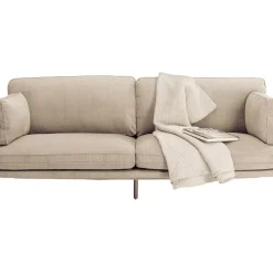 Sofas & Couches-KARE Design Sofa Shirly 3-Sitzer Creme