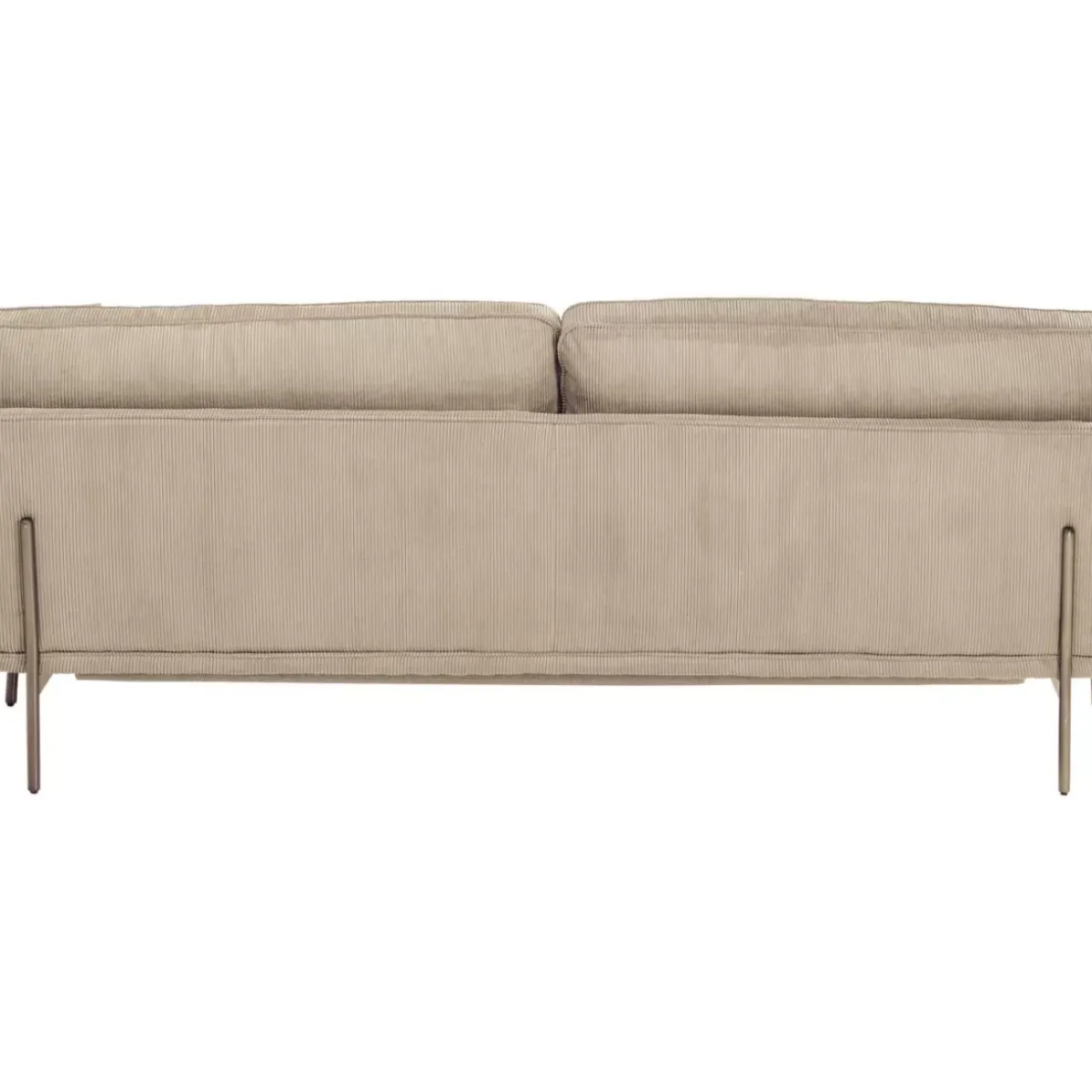 Sofas & Couches-KARE Design Sofa Shirly 3-Sitzer Creme