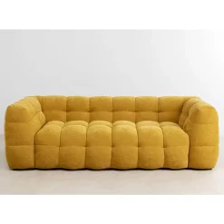 Sofas & Couches-KARE Design Sofa 3-Sitzer Salamanca Gelb 240Cm
