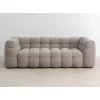 Sofas & Couches-KARE Design Sofa 3-Sitzer Salamanca Grau 240Cm