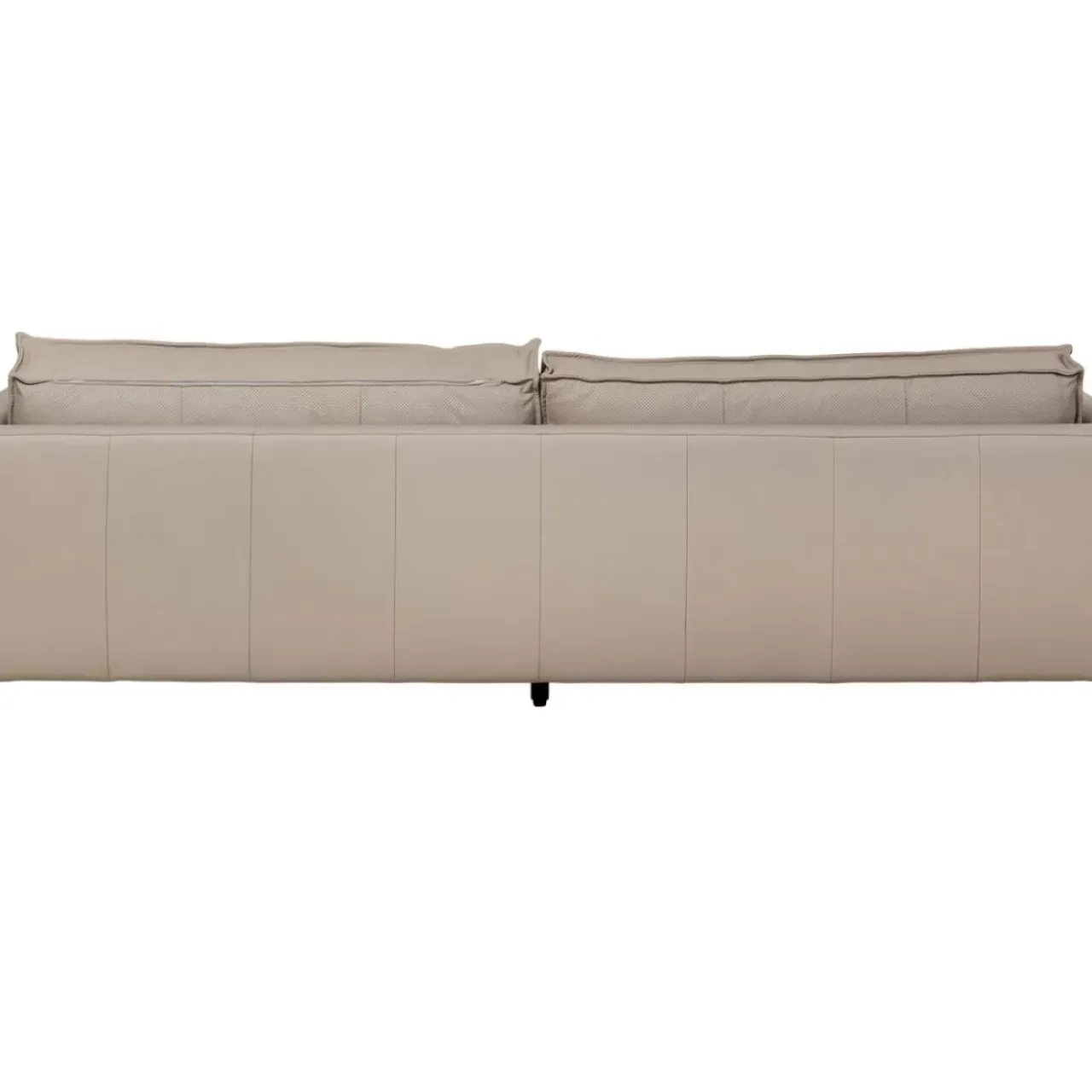 Sofas & Couches-KARE Design Sofa 3-Sitzer Victor Leder Grau 233Cm