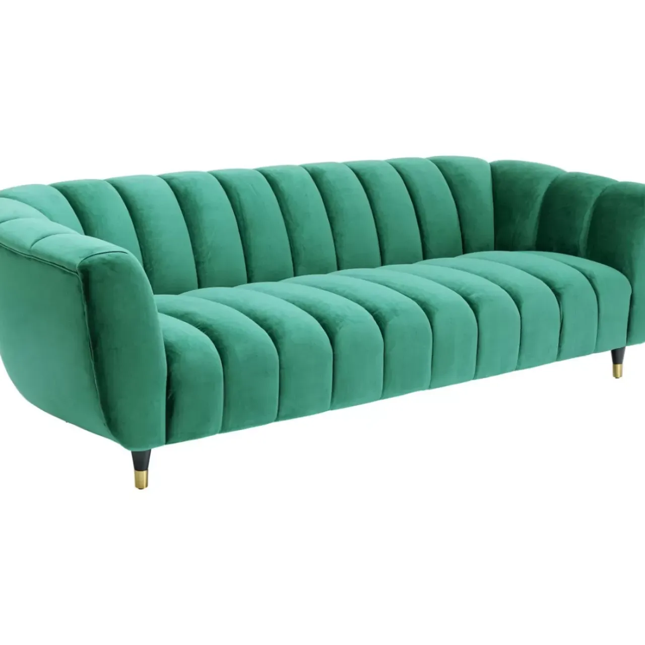 Sofas & Couches-KARE Design Sofa Spectra 3-Sitzer Grun