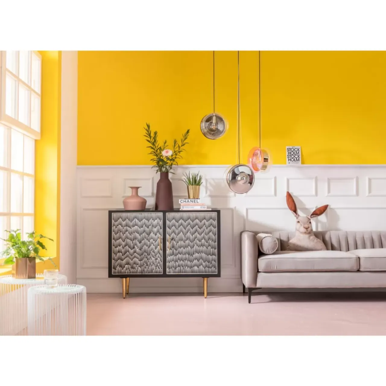 Sofas & Couches-KARE Design Sofa Variete 3-Sitzer Grau