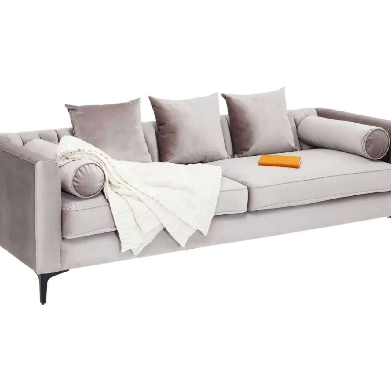 Sofas & Couches-KARE Design Sofa Variete 3-Sitzer Grau
