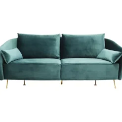 Sofas & Couches-KARE Design Sofa Vegas Forever 3-Sitzer Petrol