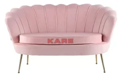 Sofas & Couches-KARE Design Sofa Water Lily 2-Sitzer Rosa