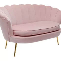 Sofas & Couches-KARE Design Sofa Water Lily 2-Sitzer Rosa