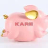 Deko & Geschenkartikel-KARE Design Spardose Happy Pig Rosa