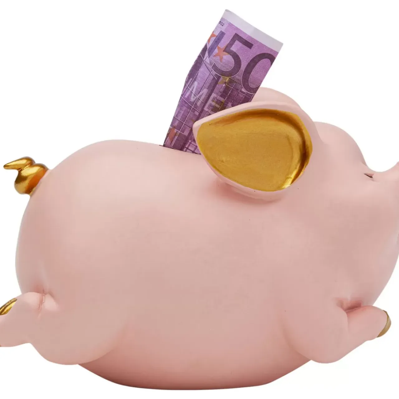 Deko & Geschenkartikel-KARE Design Spardose Happy Pig Rosa