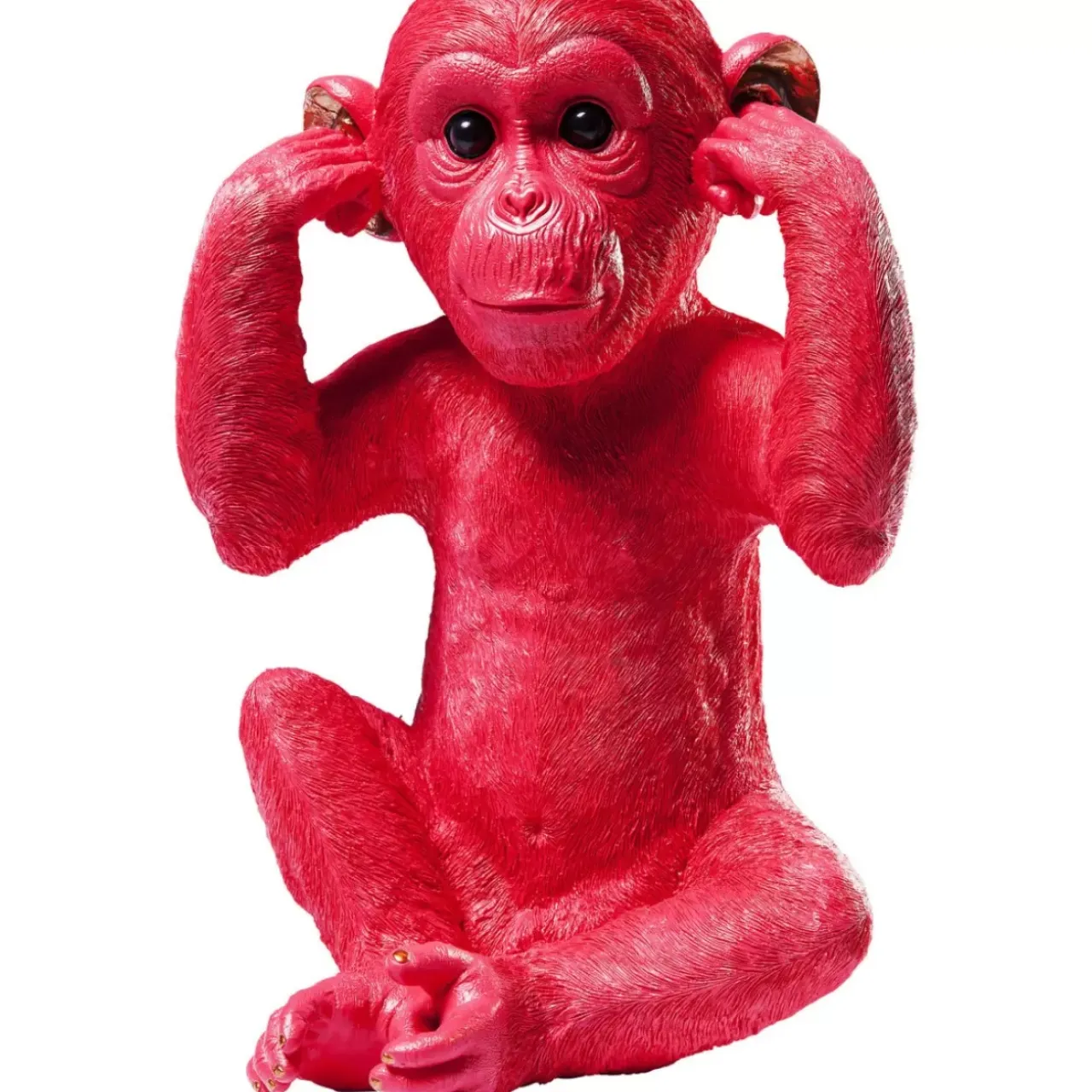 Deko & Geschenkartikel-KARE Design Spardose Monkey Kikazaru Rot