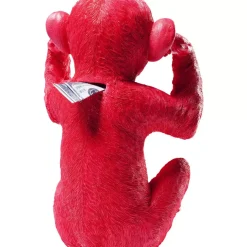 Deko & Geschenkartikel-KARE Design Spardose Monkey Kikazaru Rot