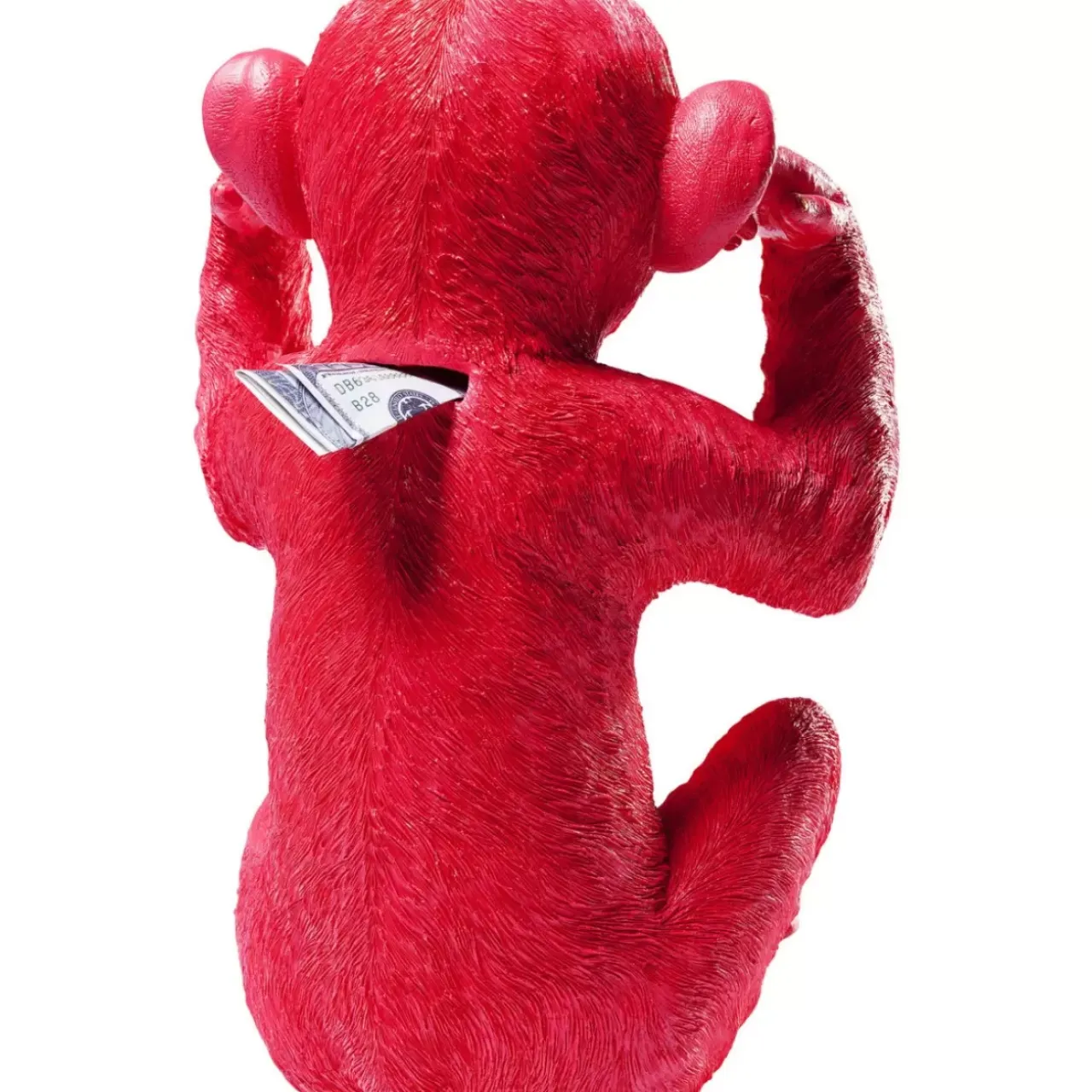 Deko & Geschenkartikel-KARE Design Spardose Monkey Kikazaru Rot