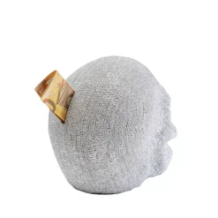 Deko & Geschenkartikel-KARE Design Spardose Skull Crystals
