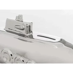 Deko & Geschenkartikel-KARE Design Spardose Submarine Silber 11Cm