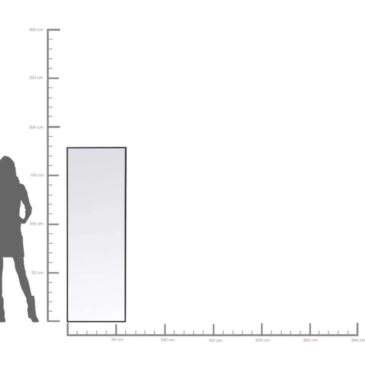 Spiegel-KARE Design Spiegel Bella 180X60Cm