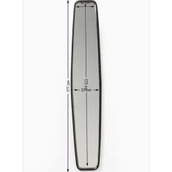 Spiegel-KARE Design Spiegel Clip Black 32X177Cm