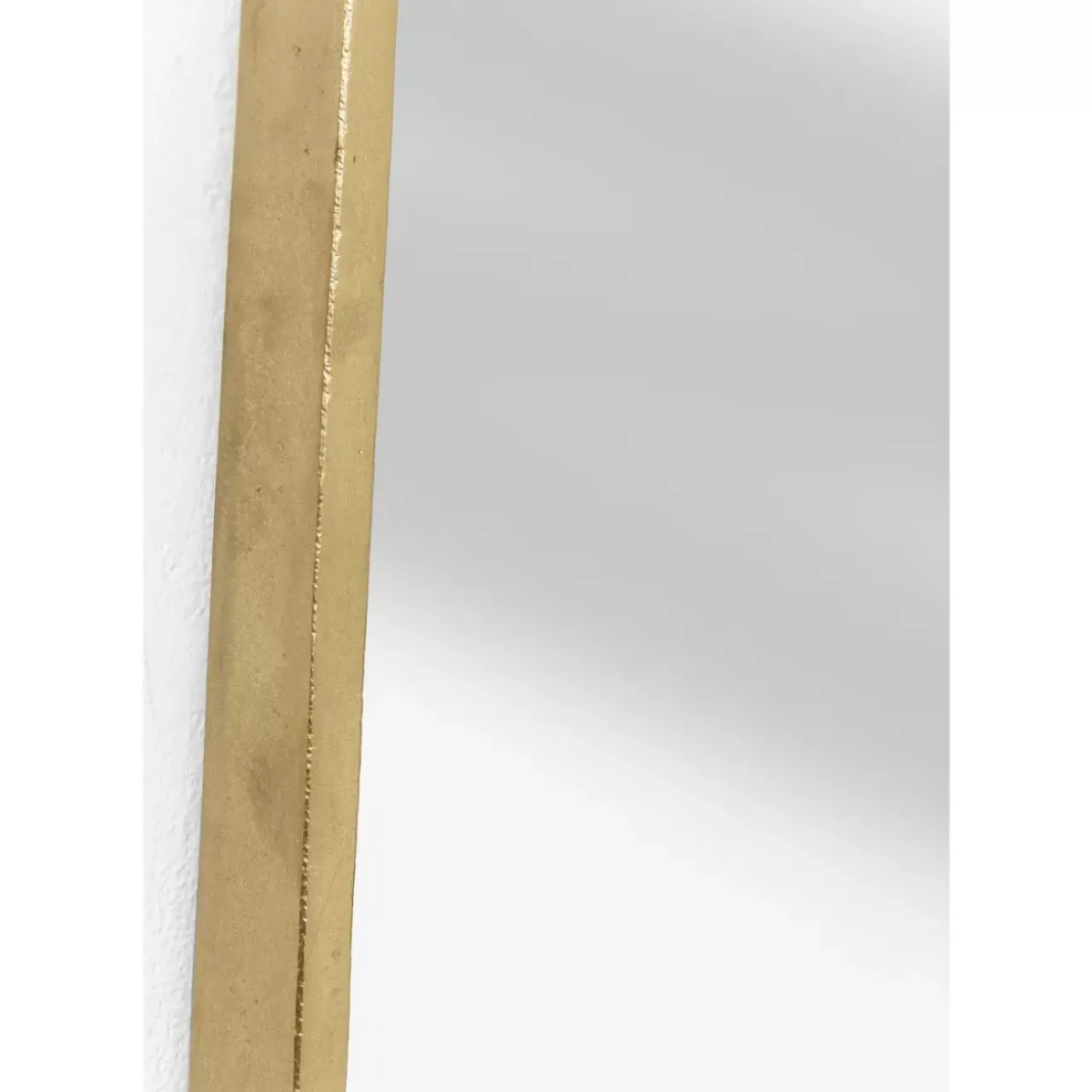 Spiegel-KARE Design Spiegel Clip Brass 32X177Cm
