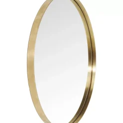 Spiegel-KARE Design Spiegel Curve Mo Brass O100