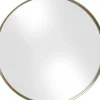 Spiegel-KARE Design Spiegel Curve Mo Brass O60Cm