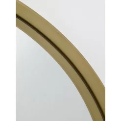 Spiegel-KARE Design Spiegel Curve Mo Brass O60Cm