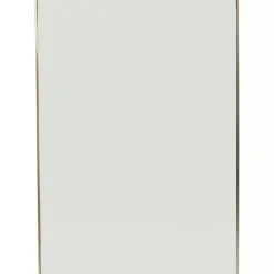 Spiegel-KARE Design Spiegel Curve Rectangular Brass 80X120Cm