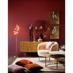 Spiegel-KARE Design Spiegel Curve Round Brass O60Cm
