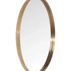 Spiegel-KARE Design Spiegel Curve Round Copper O100Cm