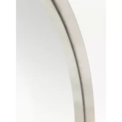 Spiegel-KARE Design Spiegel Curve Round Stainless Steel O100Cm