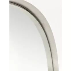 Spiegel-KARE Design Spiegel Curve Round Stainless Steel O100Cm