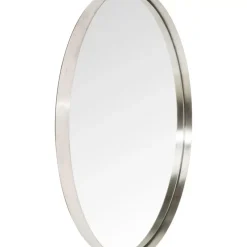 Spiegel-KARE Design Spiegel Curve Round Stainless Steel O100Cm