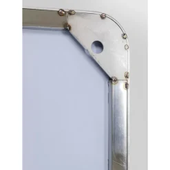 Spiegel-KARE Design Spiegel Curvy Chrom Look 80X120Cm