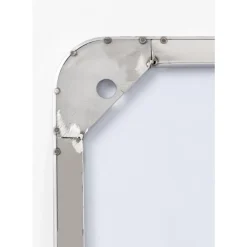Spiegel-KARE Design Spiegel Curvy Chrom Look 70X200Cm