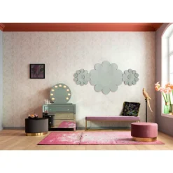 Spiegel-KARE Design Spiegel Ice Flowers 194X102Cm