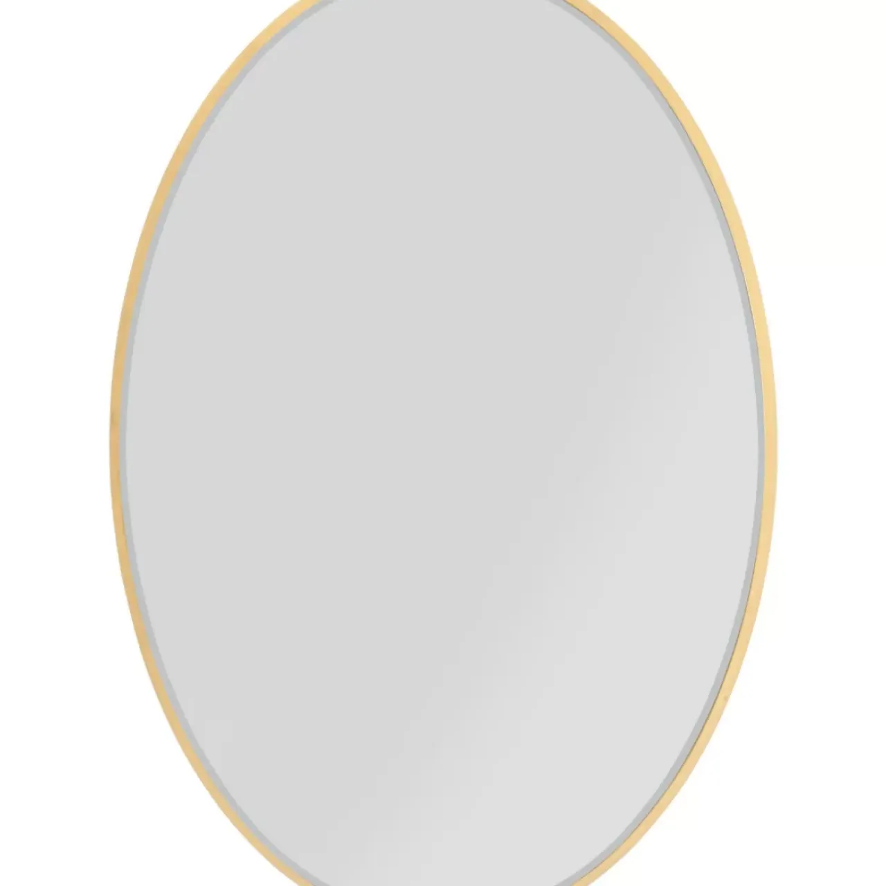Spiegel-KARE Design Spiegel Jetset Oval Gold 94X64Cm