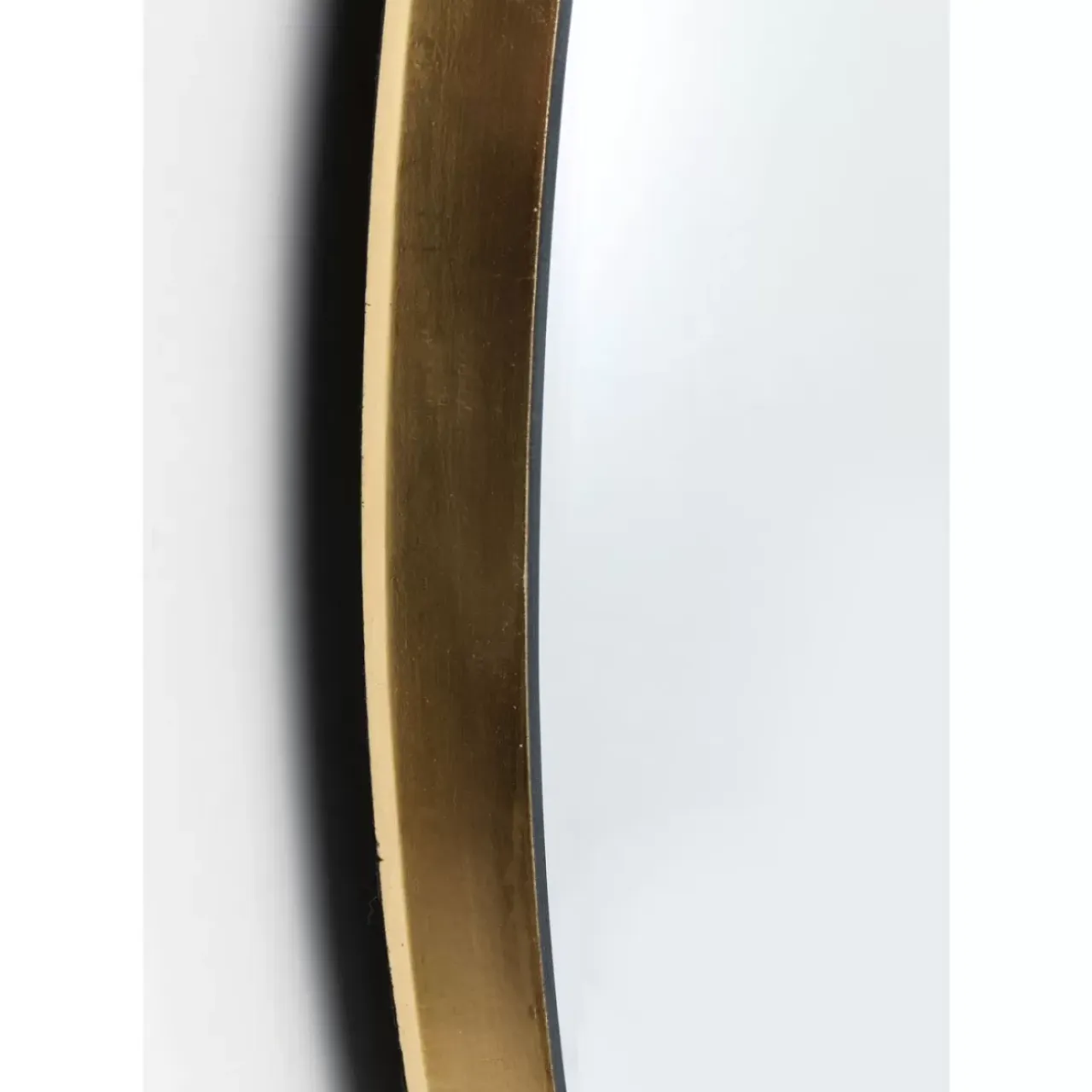 Spiegel-KARE Design Spiegel Jetset Oval Gold 94X64Cm