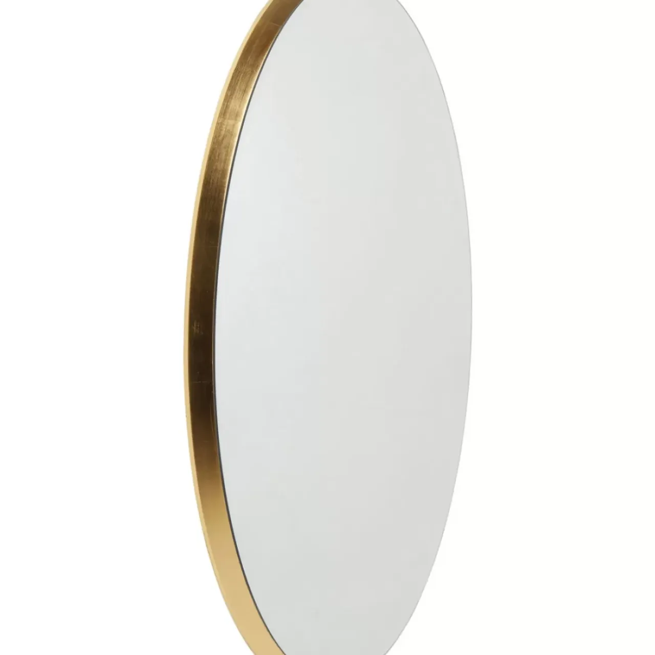 Spiegel-KARE Design Spiegel Jetset Oval Gold 94X64Cm