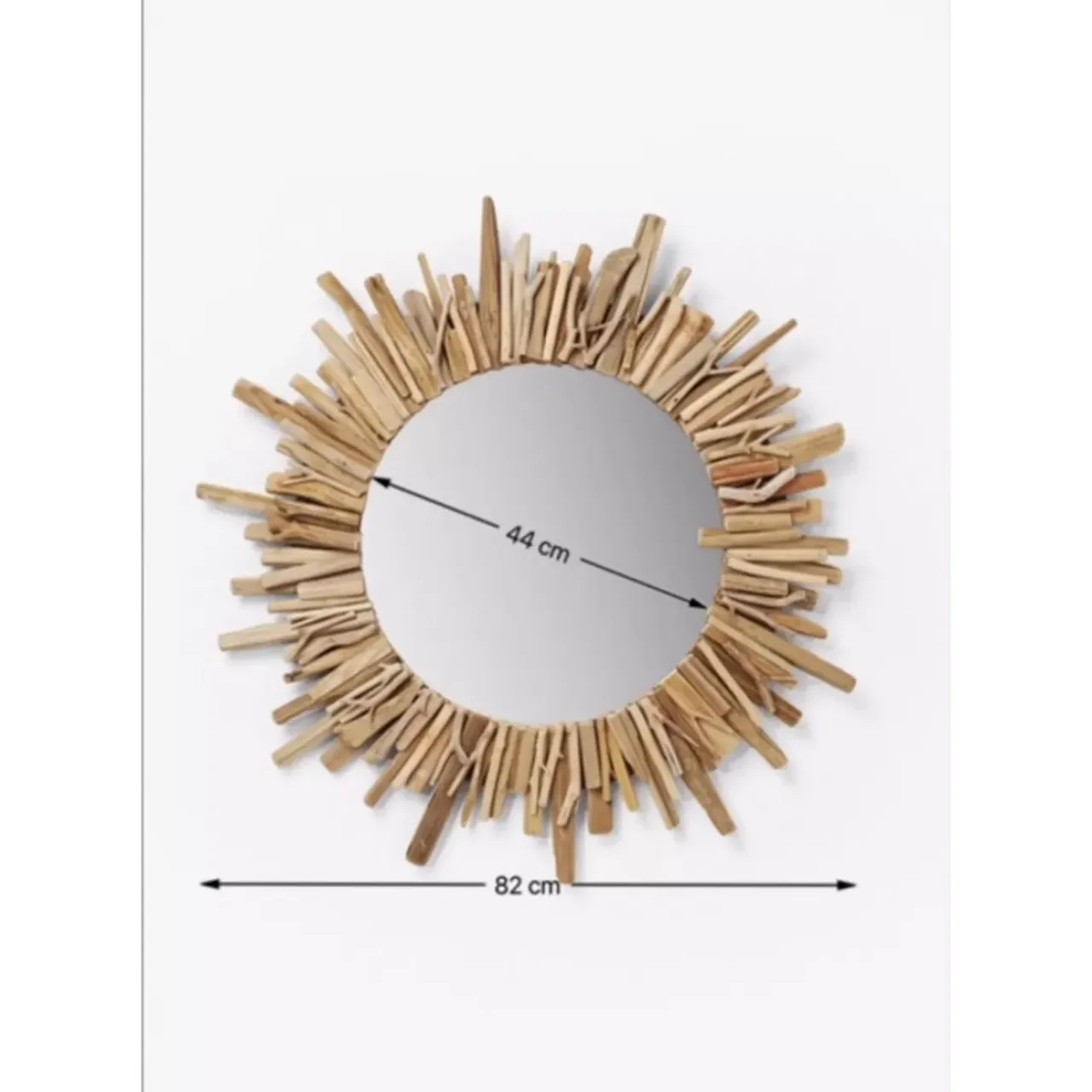 Spiegel-KARE Design Spiegel Legno O82Cm