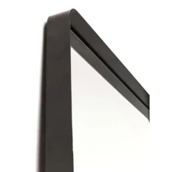 Spiegel-KARE Design Spiegel Ombra Mo Soft Schwarz 80X200Cm