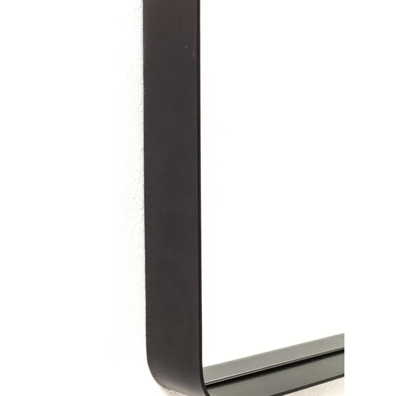 Spiegel-KARE Design Spiegel Ombra Soft Schwarz 200X80Cm