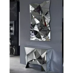 Spiegel-KARE Design Spiegel Prisma 140X105