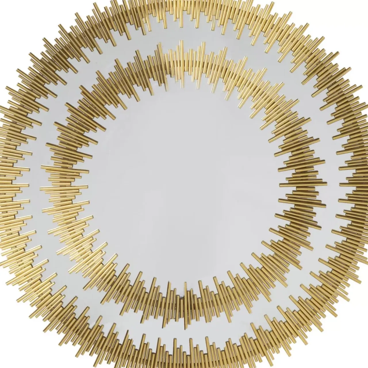Spiegel-KARE Design Spiegel Solare Gold O132Cm