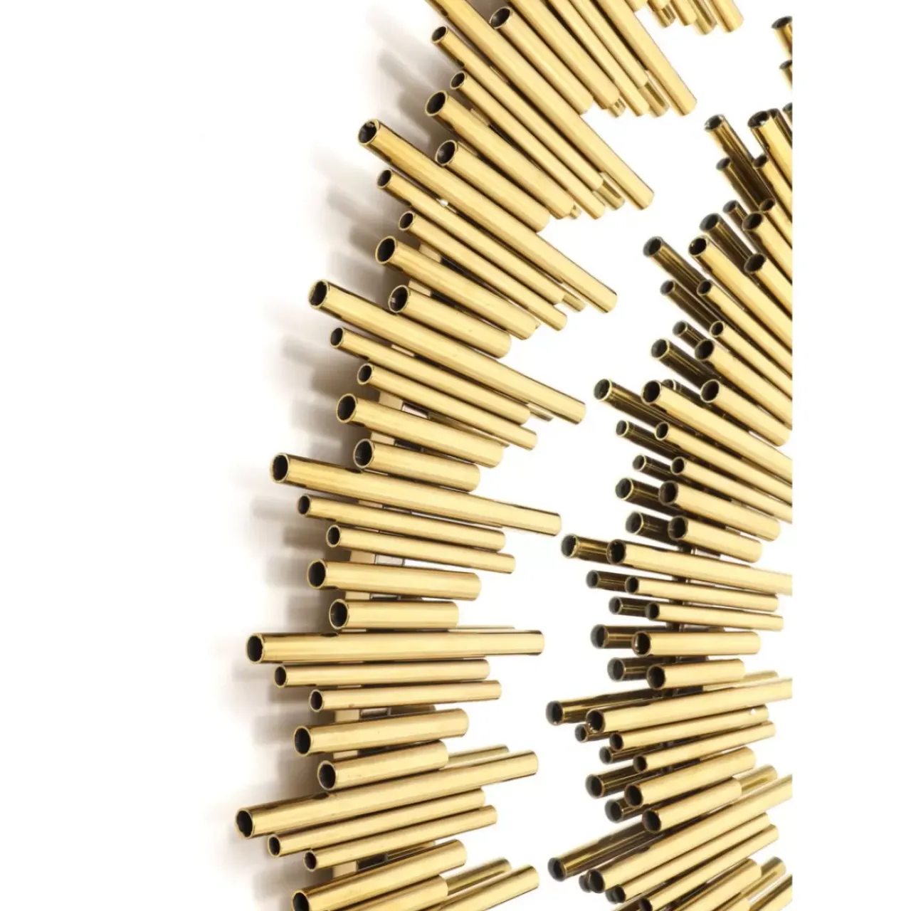 Spiegel-KARE Design Spiegel Solare Gold O132Cm