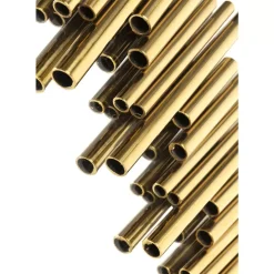Spiegel-KARE Design Spiegel Solare Gold O132Cm