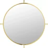 Spiegel-KARE Design Spiegel Stanford Frame Gold O90Cm
