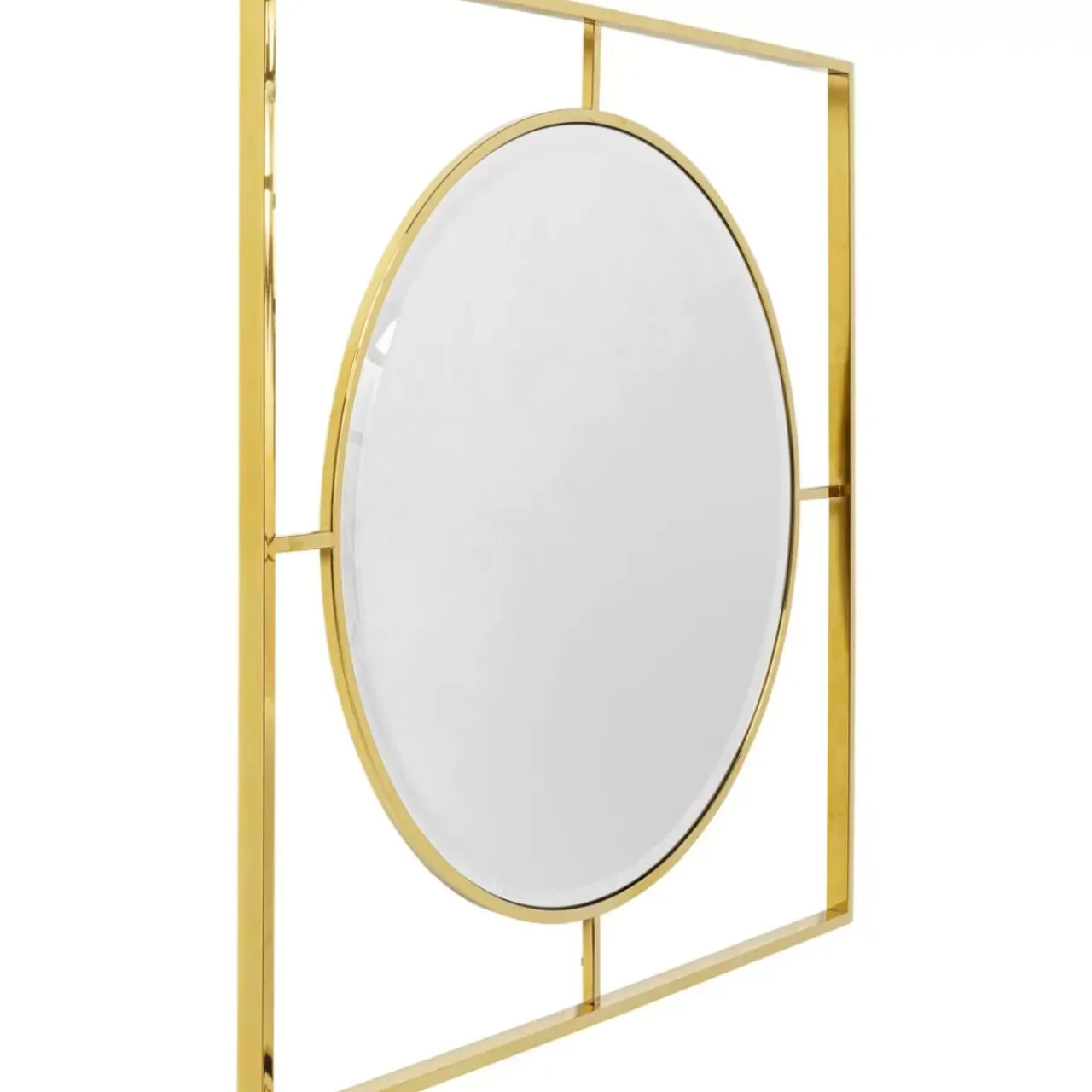 Spiegel-KARE Design Spiegel Stanford Frame Gold O90Cm