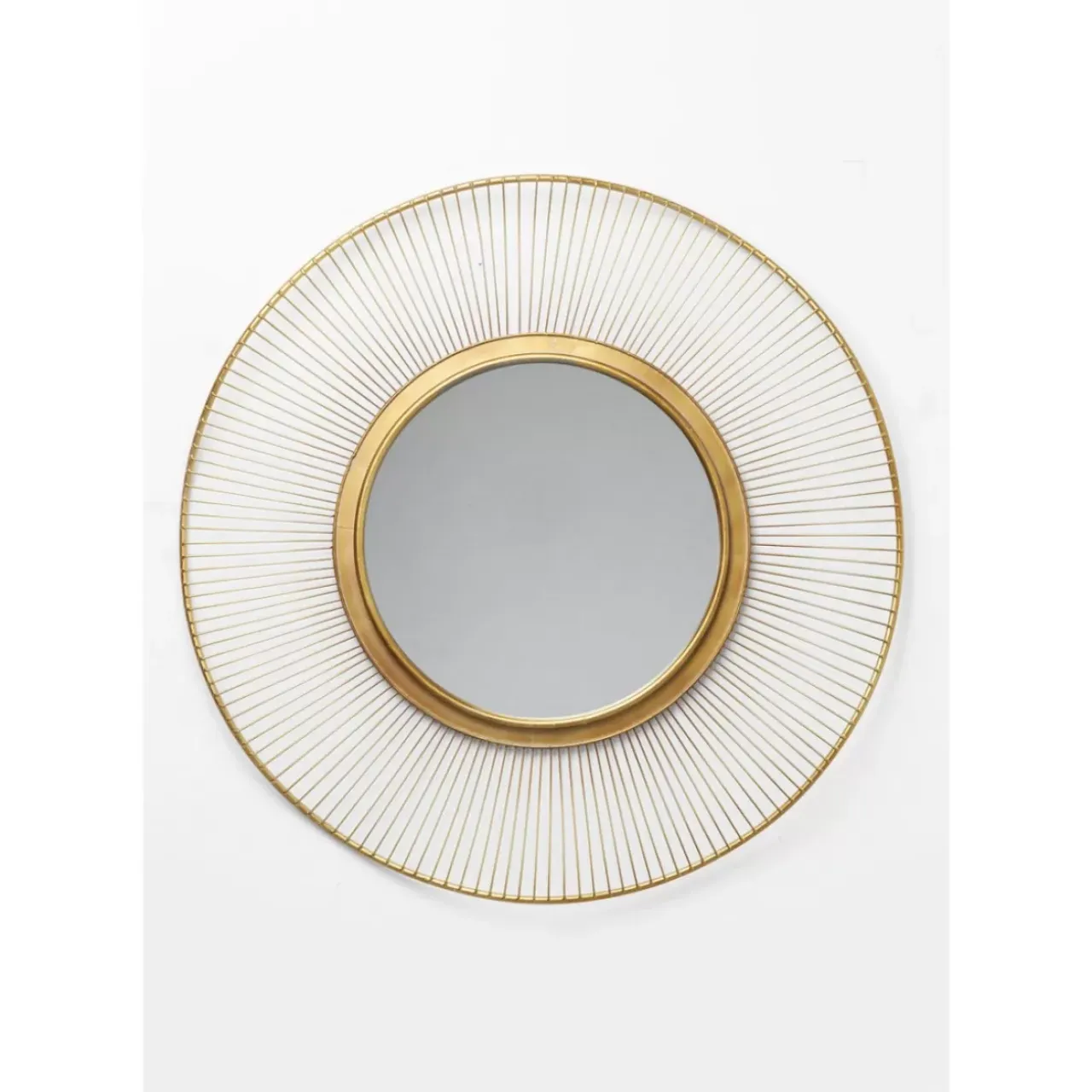 Spiegel-KARE Design Spiegel Sun Storm Gold O93Cm