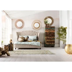 Spiegel-KARE Design Spiegel Sun Storm Gold O93Cm