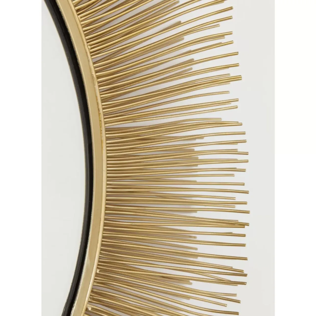 Spiegel-KARE Design Spiegel Sunburst Tre Gold O87Cm